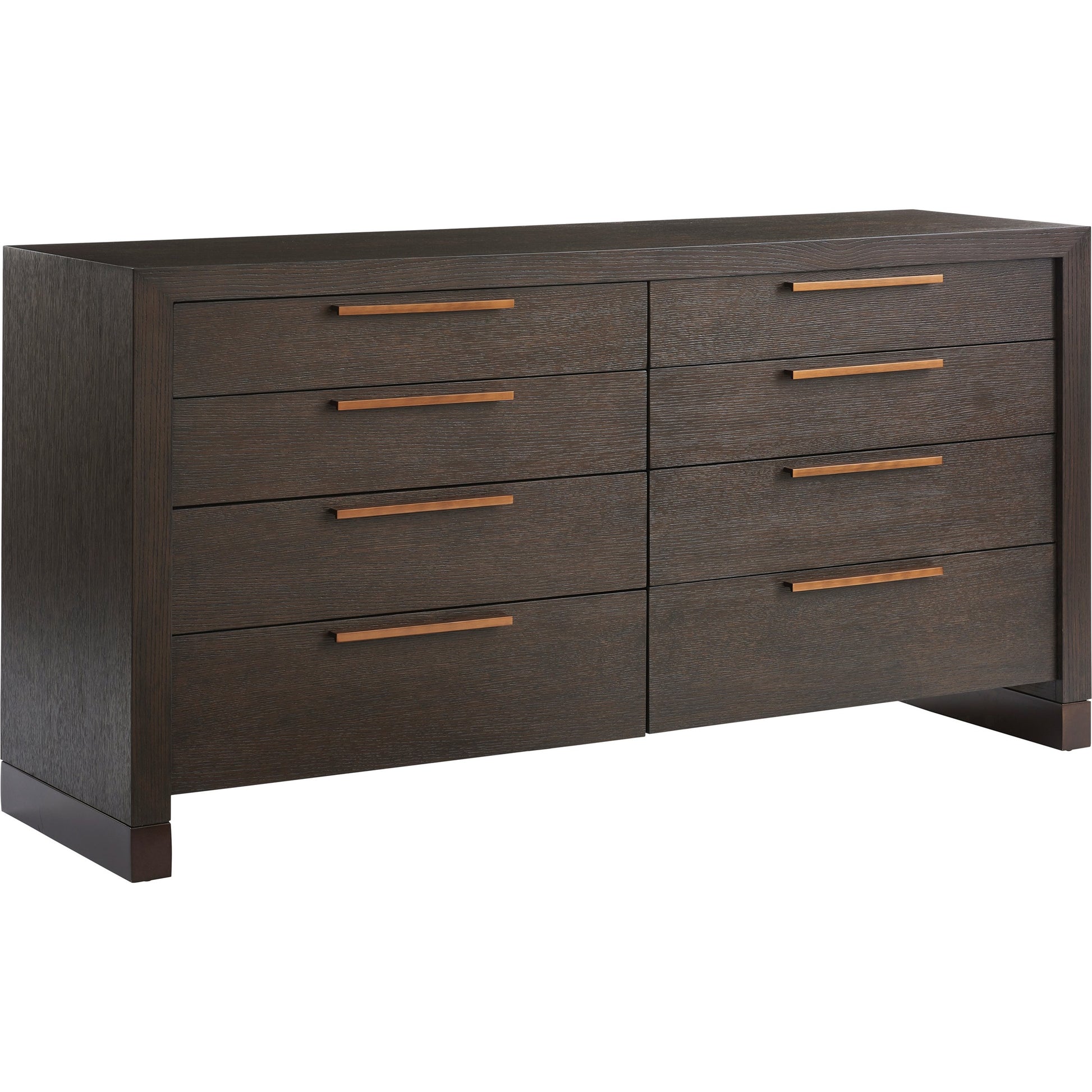 Skylark Double Dresser by Lexington in dark mocha. Made from unique in a rustic style.