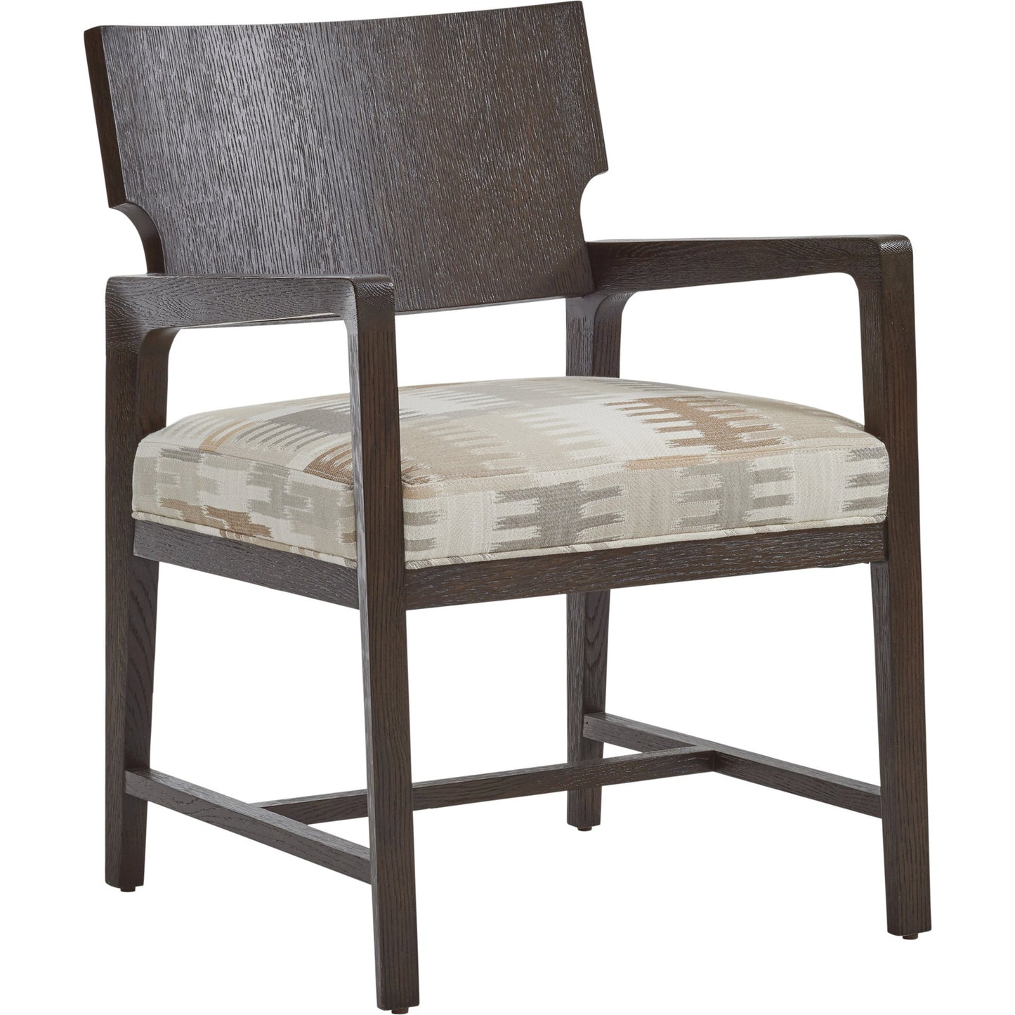 001 SI-1770697 | Primary Silo | Highland Dining Chair by Barclay Butera in dark mocha. Made from unique in a modern style.