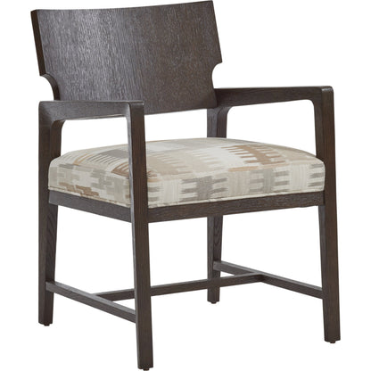 Highland Dining Chair by Barclay Butera in dark mocha. Made from unique in a modern style.