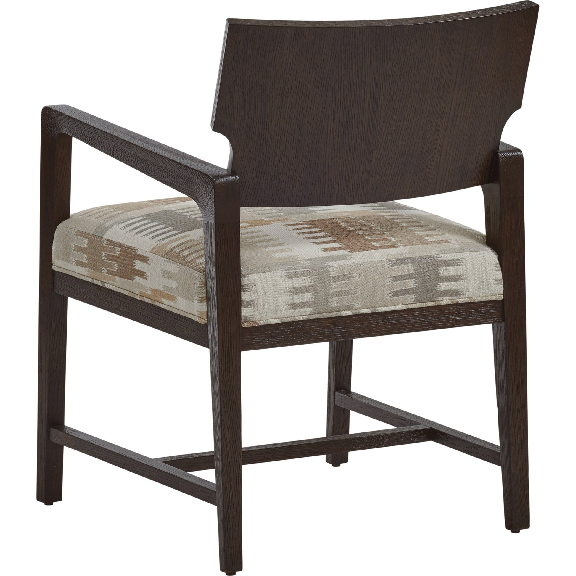 Highland Dining Chair by Barclay Butera in dark mocha. Made from unique in a modern style.