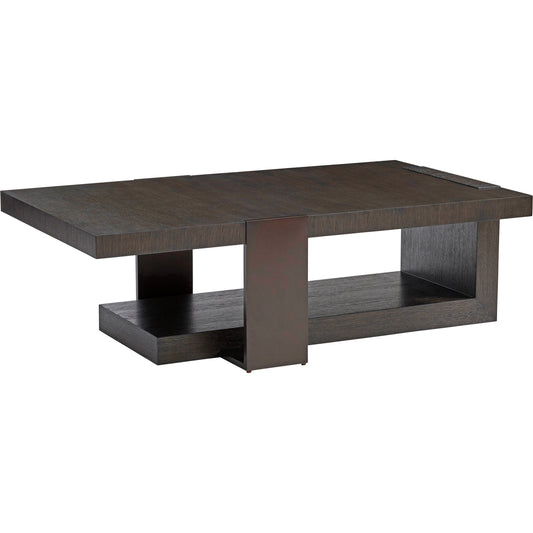 001 SI-1770755 | Additional Silo | Quarry Cocktail Table by Lexington in burnished bronze. Made from unique in a modern style.