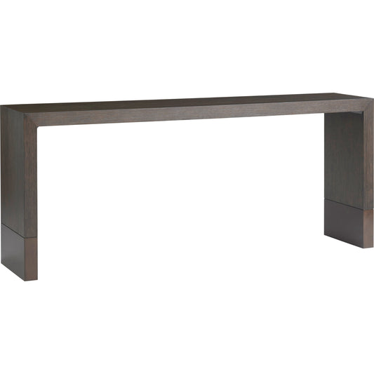 Deer Valley Console by Lexington in dark mocha. Made from unique in a modern style.