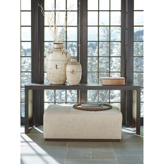 Deer Valley Console by Lexington in dark mocha. Made from unique in a modern style.