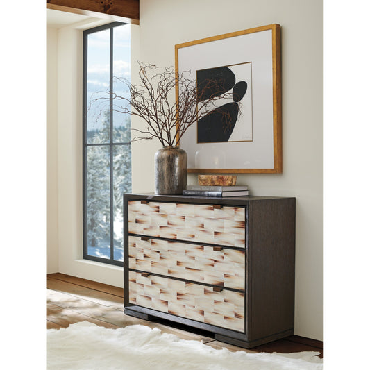 Juniper Hall Chest by Lexington in dark mocha. Made from unique in a modern style.