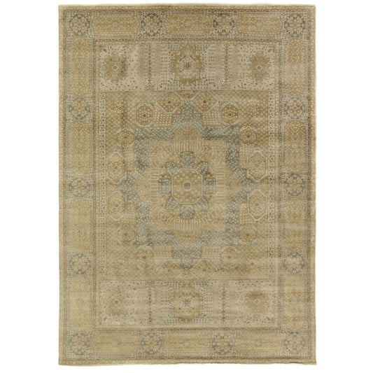 Mamluk 9312 Rug by Exquisite Rugs in gold, gray. Made from new zealand wool in a unique style.