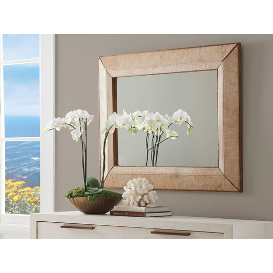Asilomar Mirror by Lexington in winter white. Made from unique in a cottage & farmhouse style.