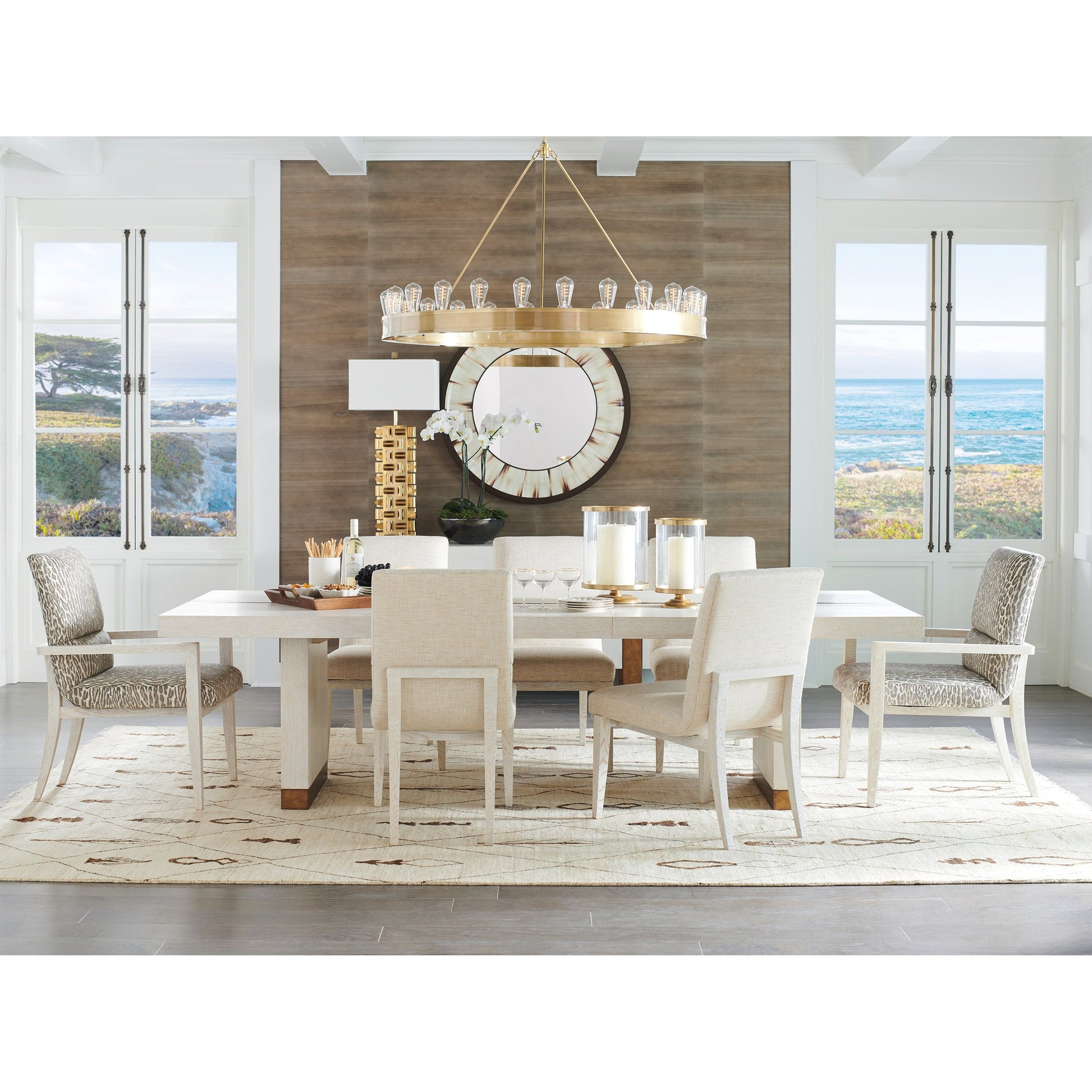 Palmero Side Chair by Lexington in winter white. Made from unique in a coastal style.