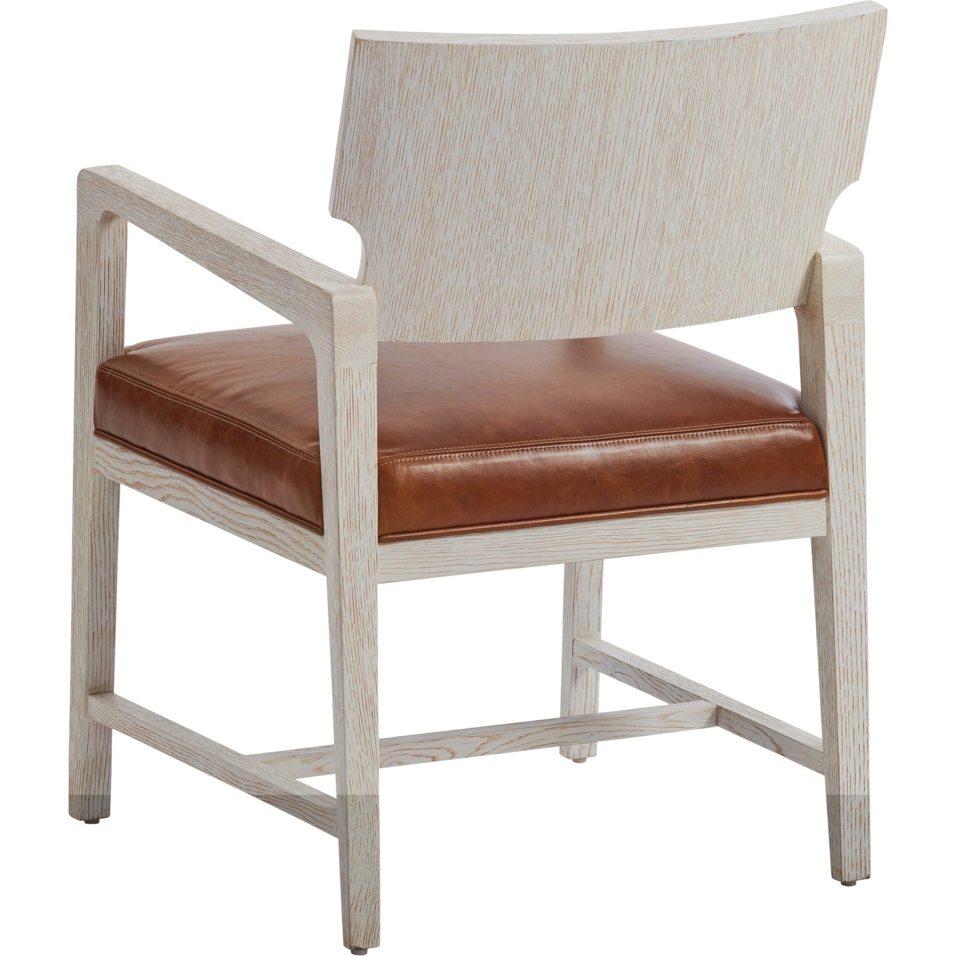 Ridgewood Dining Chair by Lexington in winter white. Made from unique in a rustic style.