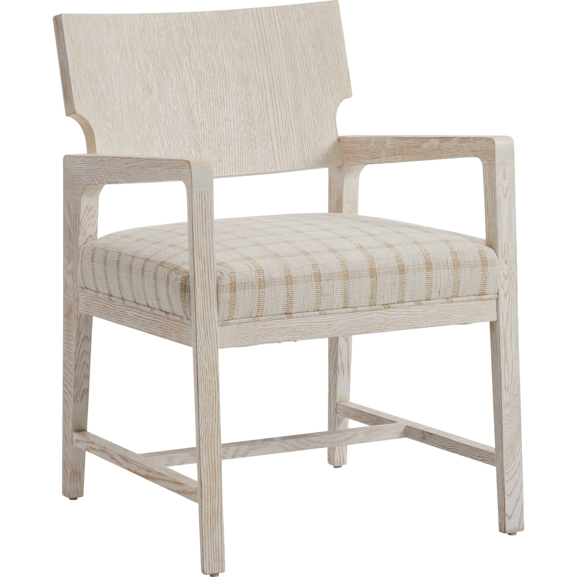 Ridgewood Dining Chair by Lexington in winter white. Made from unique in a coastal style.