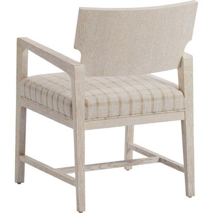 Ridgewood Dining Chair by Lexington in winter white. Made from unique in a coastal style.