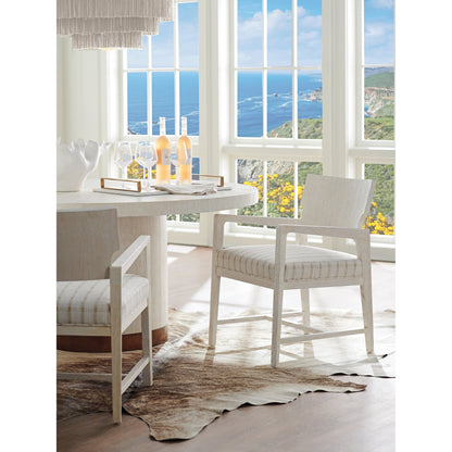 Ridgewood Dining Chair by Lexington in winter white. Made from unique in a coastal style.
