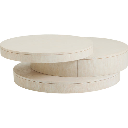 001 SI-1770785 | Additional Silo | Ventana Cocktail Table by Lexington in winter white. Made from unique in a modern style.