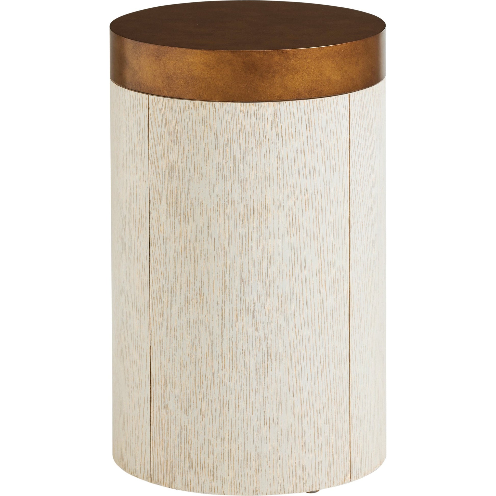 Crest End Table by Lexington in calais brass. Made from unique in a modern style.