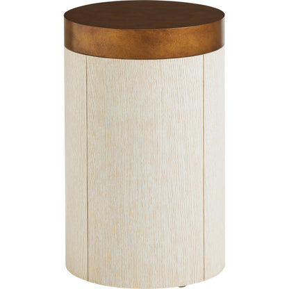 Crest End Table by Lexington in calais brass. Made from unique in a modern style.