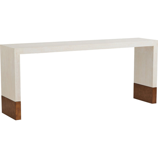 Spindrift Console by Lexington in winter white. Made from unique in a modern style.