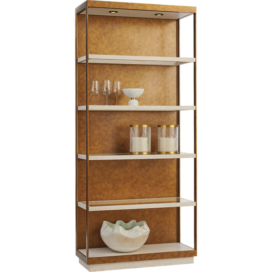Whitman Etagere by Lexington in winter white. Made from unique in a modern style.