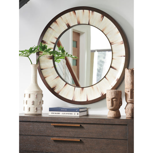 Academy Mirror by Lexington in canyon. Made from unique in a rustic style.