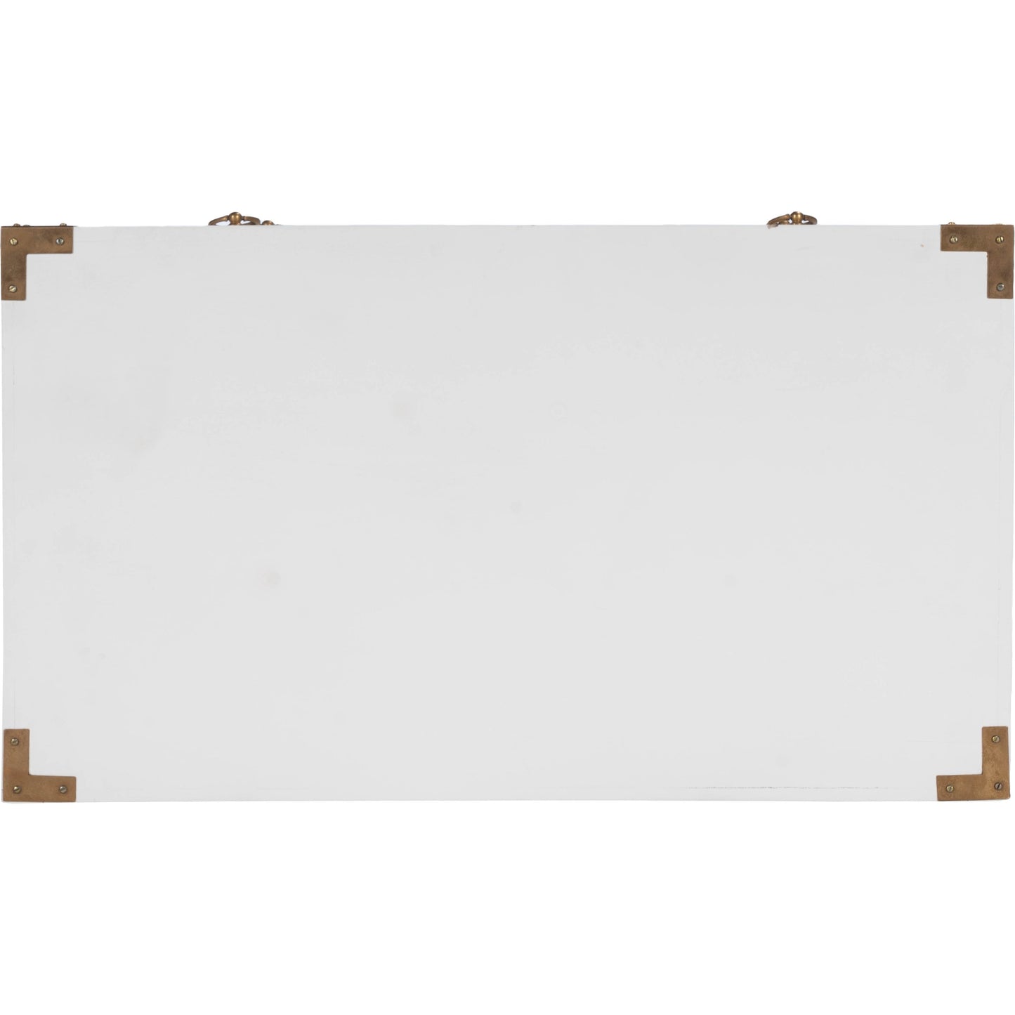 007 S-346236 | Closeup | Forster Chest by Butler Specialty Company in white and glossy white. Made from mango wood solids, mdf, polished gold finished hardware in a modern style.