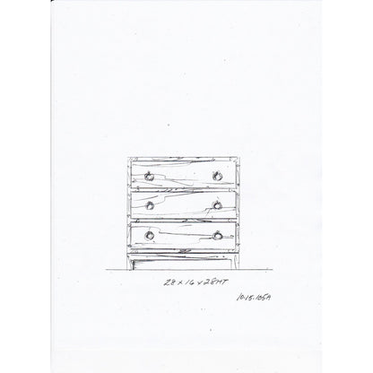 Forster Chest by Butler Specialty Company in white and glossy white. Made from mango wood solids, mdf, polished gold finished hardware in a modern style.