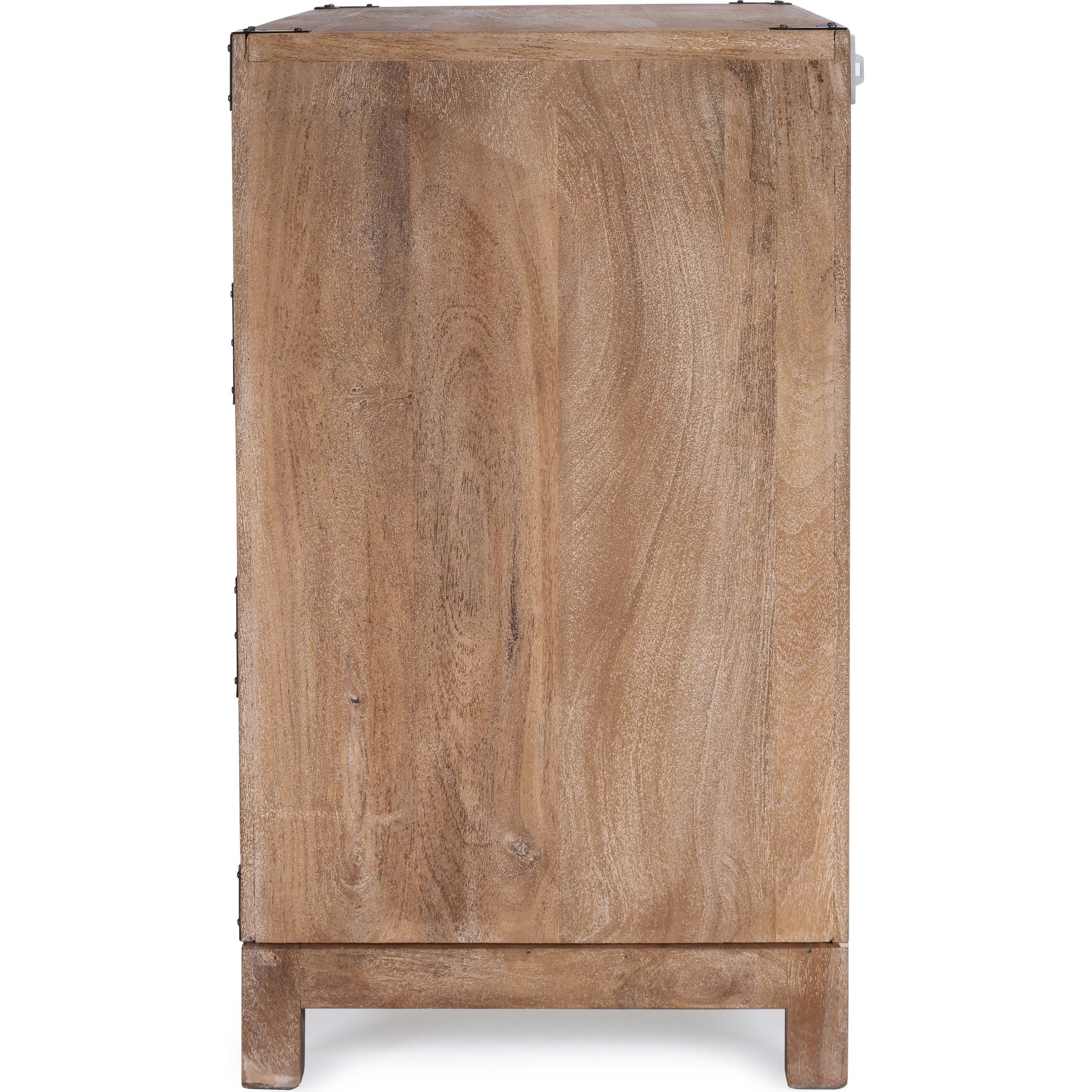 Forster Natural Mango Campaign Chest by Butler Specialty Company in natural wood and natural mango. Made from mango wood solids, mdf in a cottage & farmhouse style.