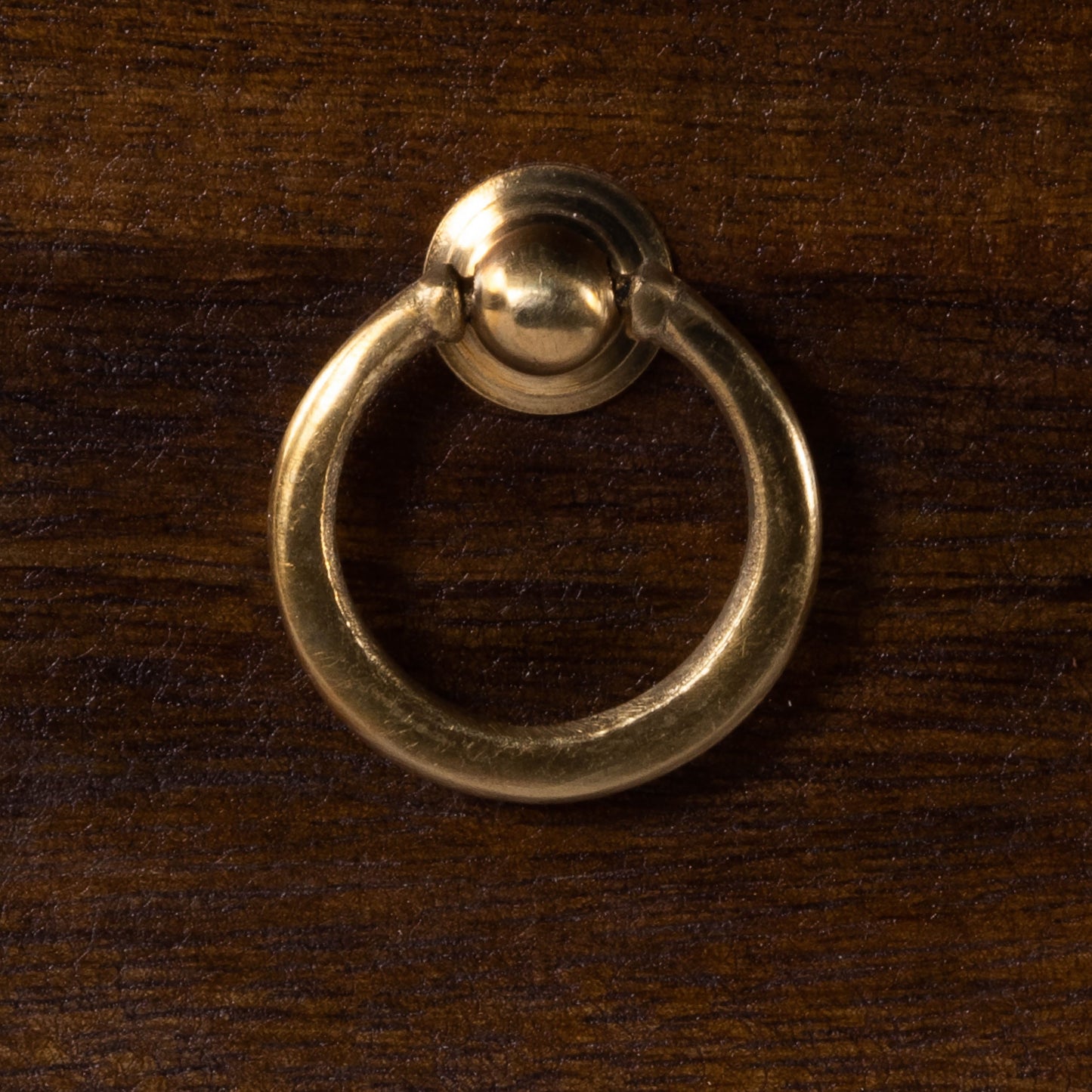 006 O-BUTLER-9337354 | Closeup | Forster Campaign Chest by Butler Specialty Company in dark brown and brown. Made from mango wood solids, mdf in a traditional style.