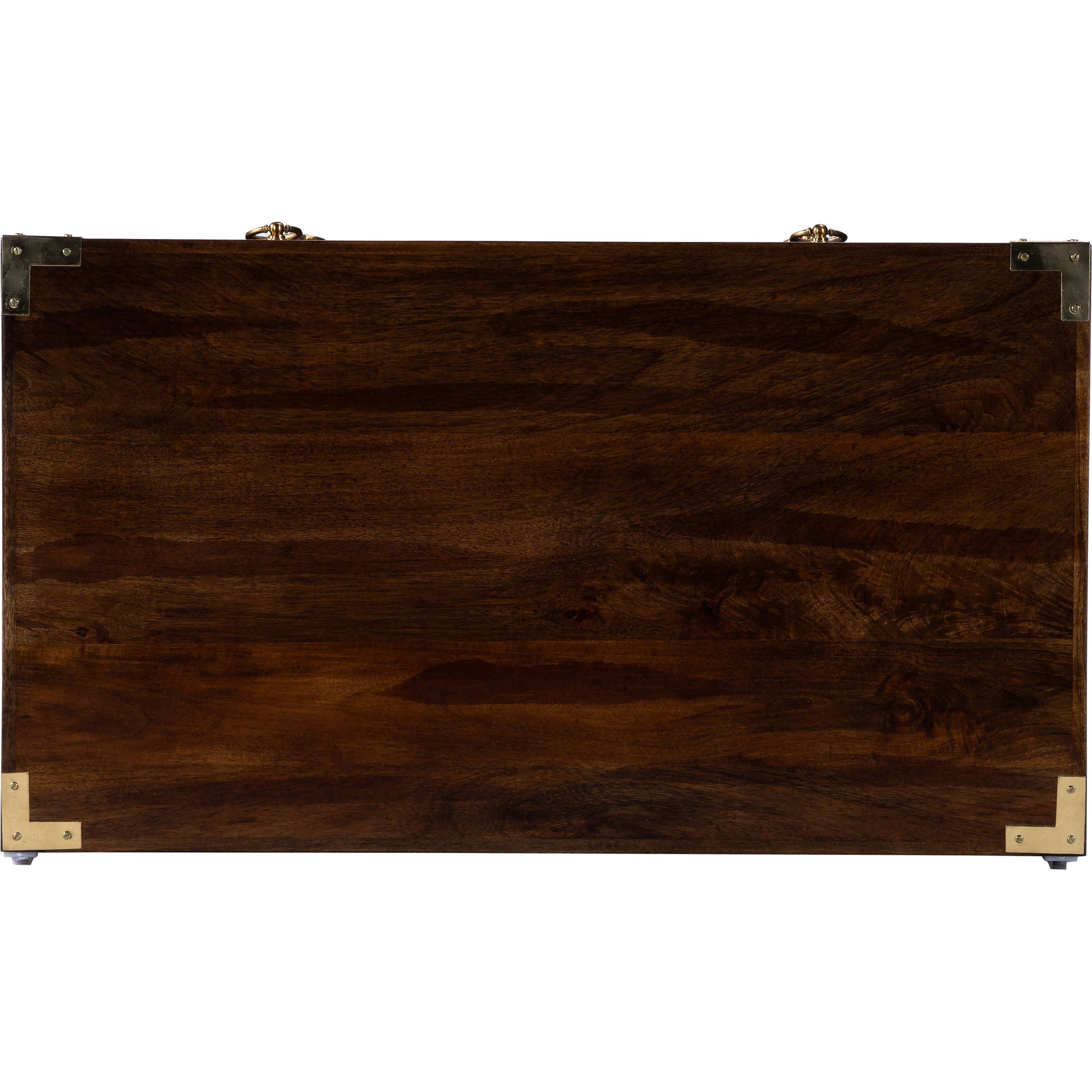 Forster Campaign Chest by Butler Specialty Company in dark brown and brown. Made from mango wood solids, mdf in a traditional style.