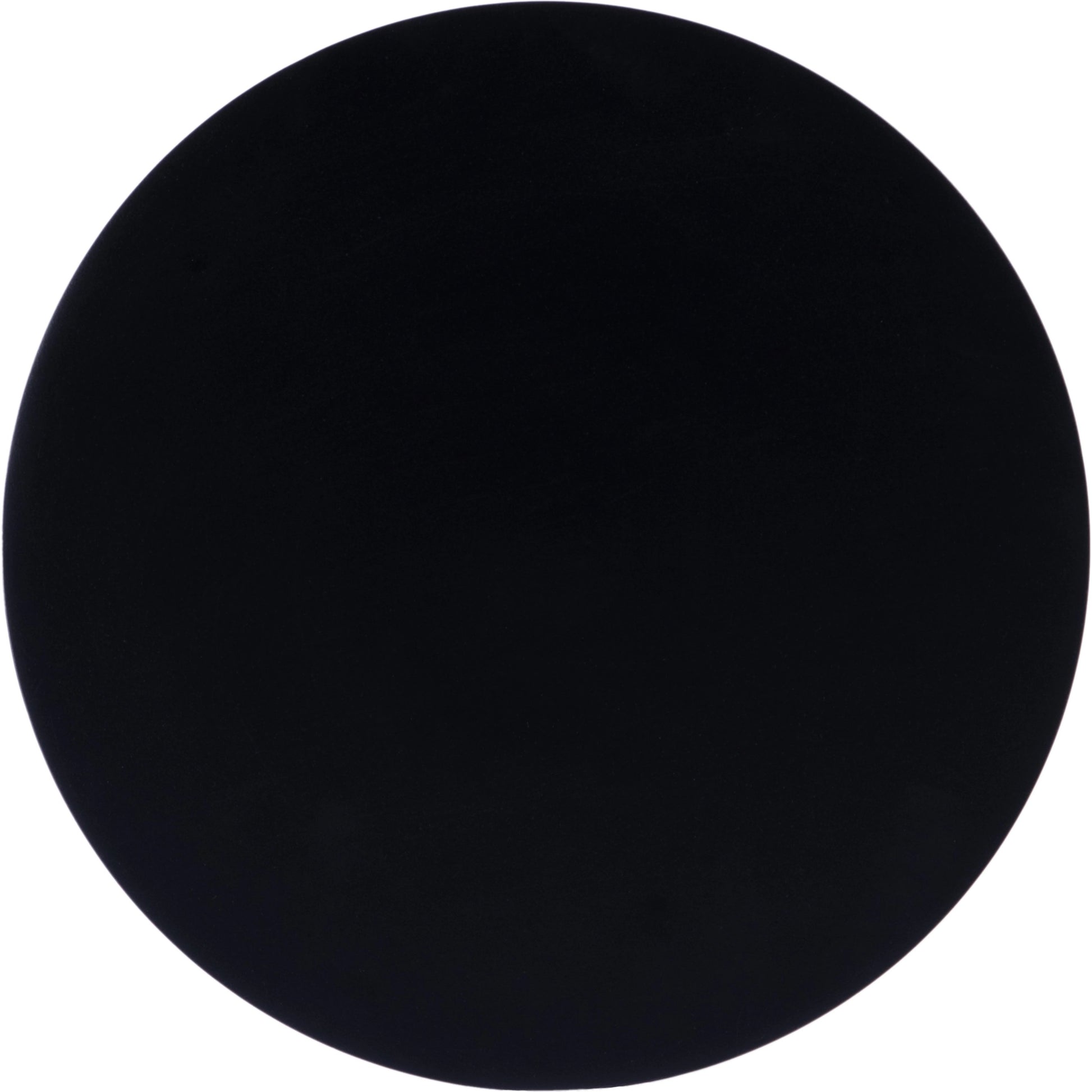 Zora Distressed Iron Pedestal Side Table by Butler Specialty Company in black and metalworks. Made from aluminum in a modern style.