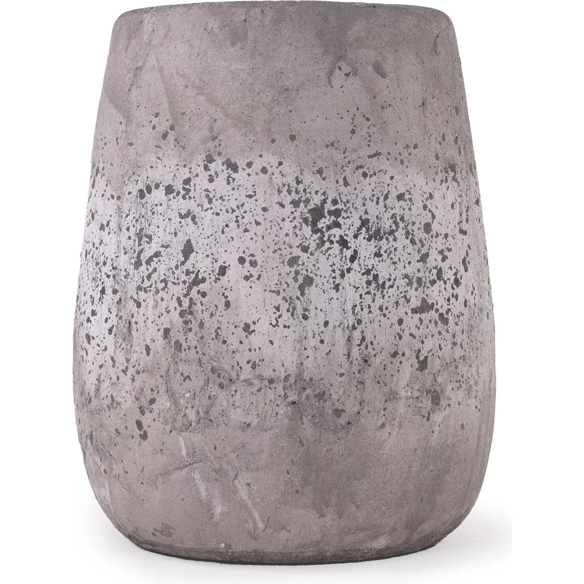 Distressed Grey Wash Vase by Zentique in distressed grey wash. Made from terracotta in a cottage & farmhouse style.