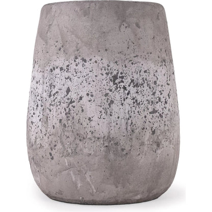 Distressed Grey Wash Vase by Zentique in distressed grey wash. Made from terracotta in a cottage & farmhouse style.