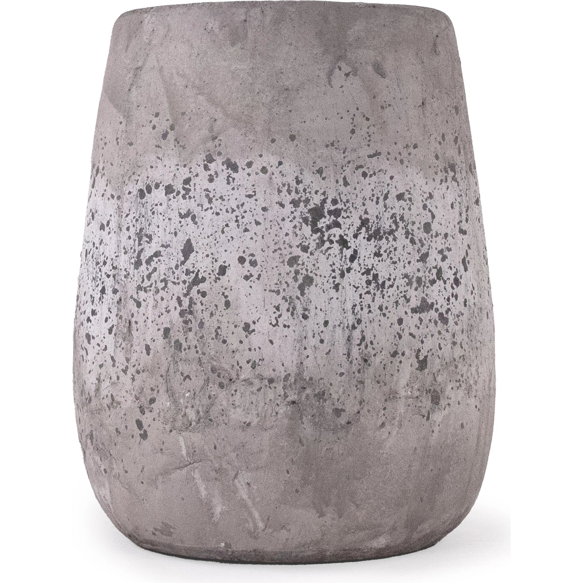 Distressed Grey Wash Vase by Zentique in distressed grey wash. Made from terracotta in a cottage & farmhouse style.