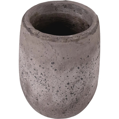 Distressed Grey Wash Vase by Zentique in distressed grey wash. Made from terracotta in a cottage & farmhouse style.