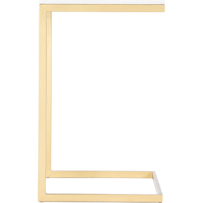 Lawler Modern End Table by Butler Specialty Company. Made from iron, marble in a modern style.