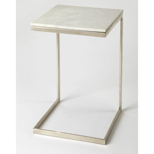 Lawler Modern End Table by Butler Specialty Company. Made from iron, marble in a modern style.