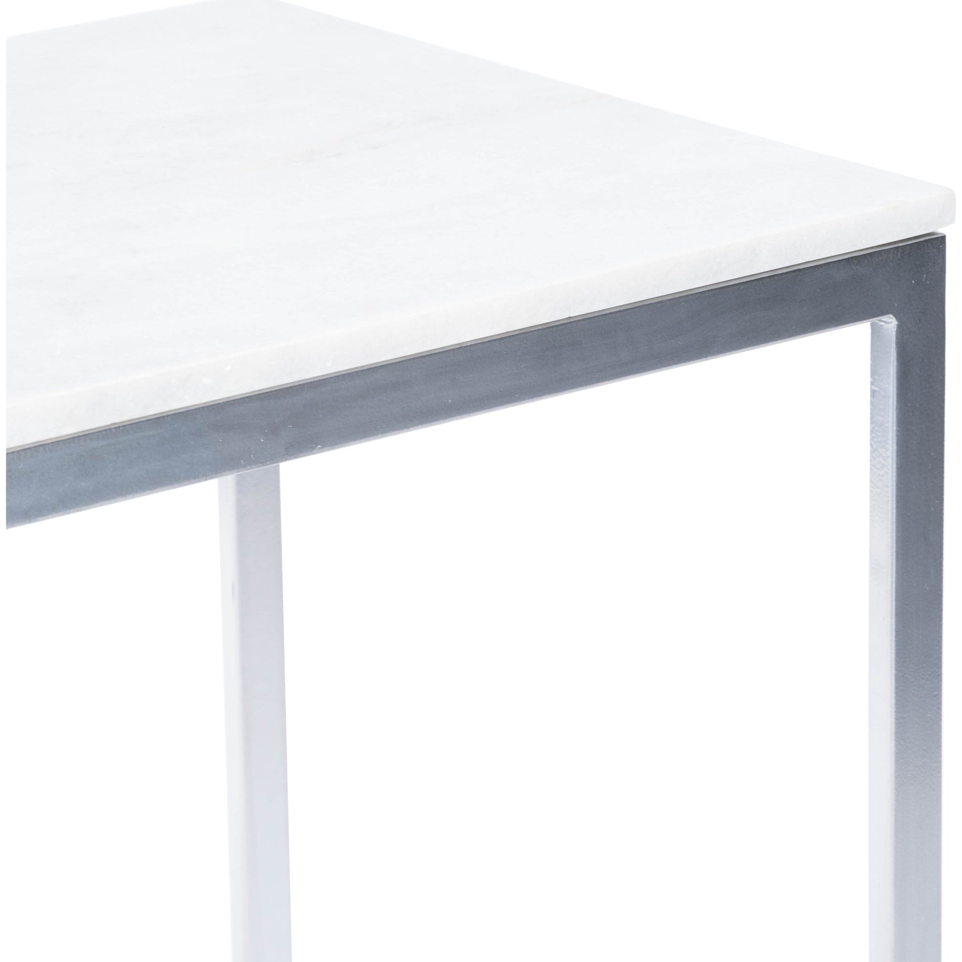 Lawler Modern End Table by Butler Specialty Company. Made from iron, marble in a modern style.