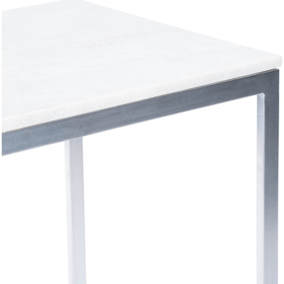 Lawler Modern End Table by Butler Specialty Company. Made from iron, marble in a modern style.