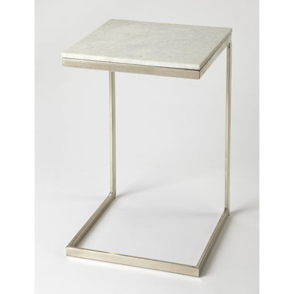 Lawler Modern End Table by Butler Specialty Company. Made from iron, marble in a modern style.