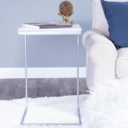 Lawler Modern End Table by Butler Specialty Company. Made from iron, marble in a modern style.