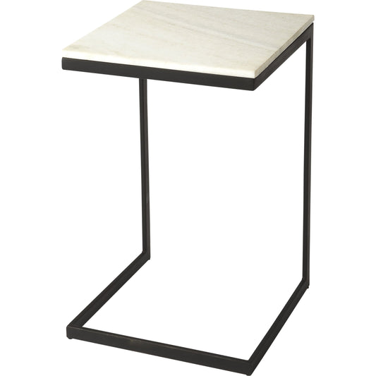 Lawler Modern End Table by Butler Specialty Company. Made from iron, marble in a modern style.