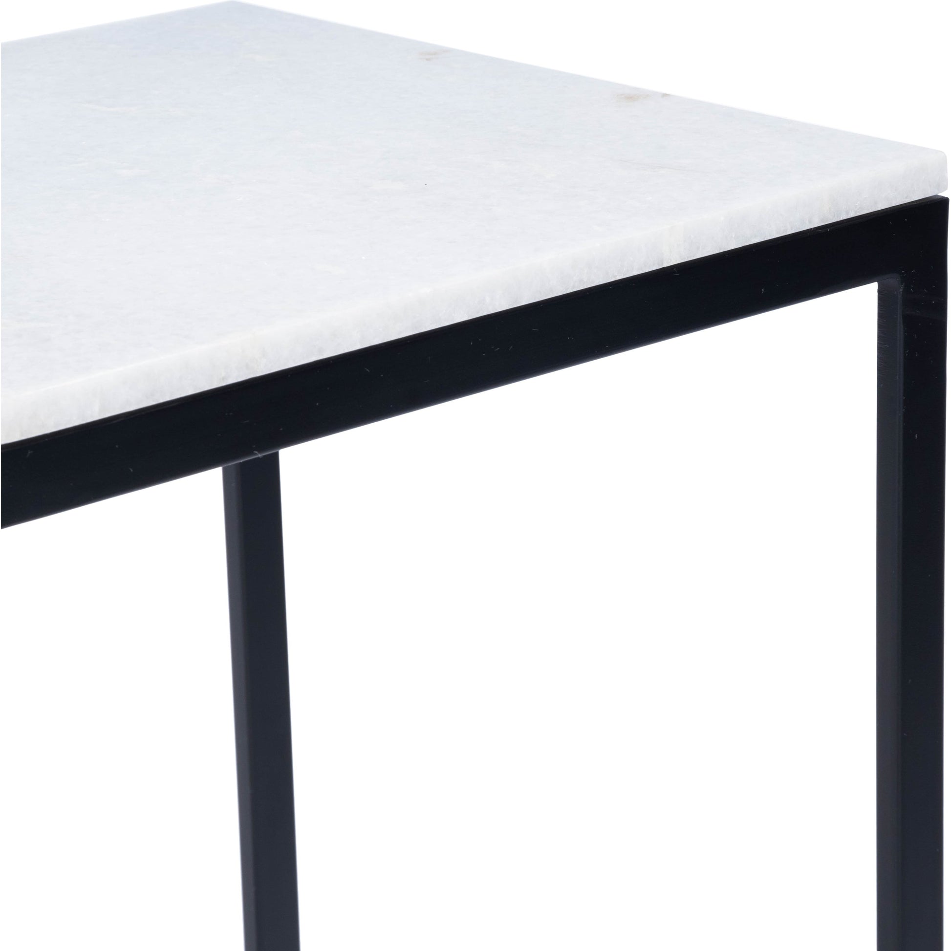 Lawler Modern End Table by Butler Specialty Company. Made from iron, marble in a modern style.