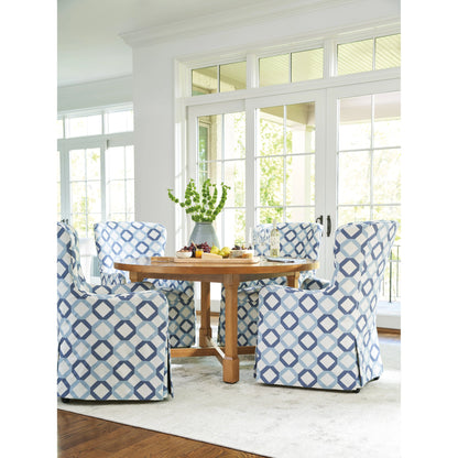Capistrano Dining Table by Lexington in brown and table rock. Made from unique in a modern style.