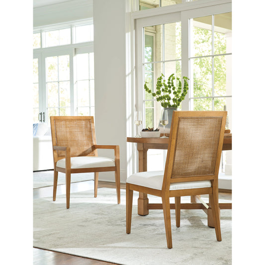 Smithcliff Woven Arm Chair by Lexington in table rock. Made from unique in a cottage & farmhouse style.