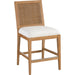 Cleo Counter Stool by Barclay Butera. Made from unique in a cottage & farmhouse style.