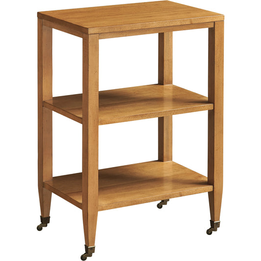 Legion Accent Table by Lexington in brown and burnished brass. Made from unique in a modern style.