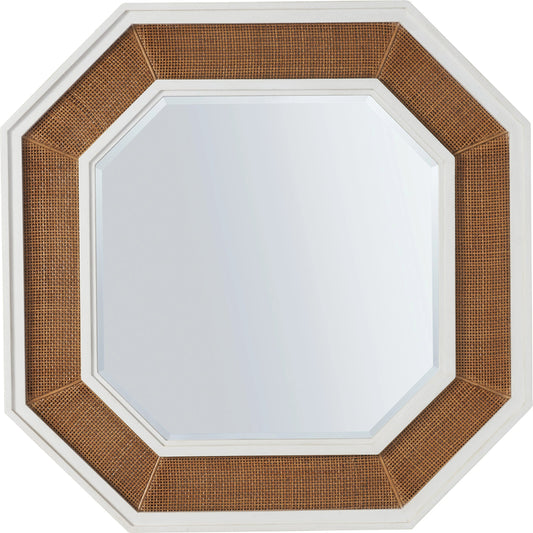 001 SI-1962840 | Additional Silo | Thalia Octagonal Mirror by Lexington in white tides, table rock. Made from unique in a cottage & farmhouse style.