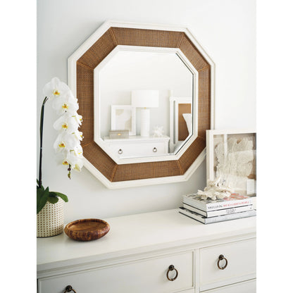 Thalia Octagonal Mirror by Barclay Butera. Made from unique in a cottage & farmhouse style.