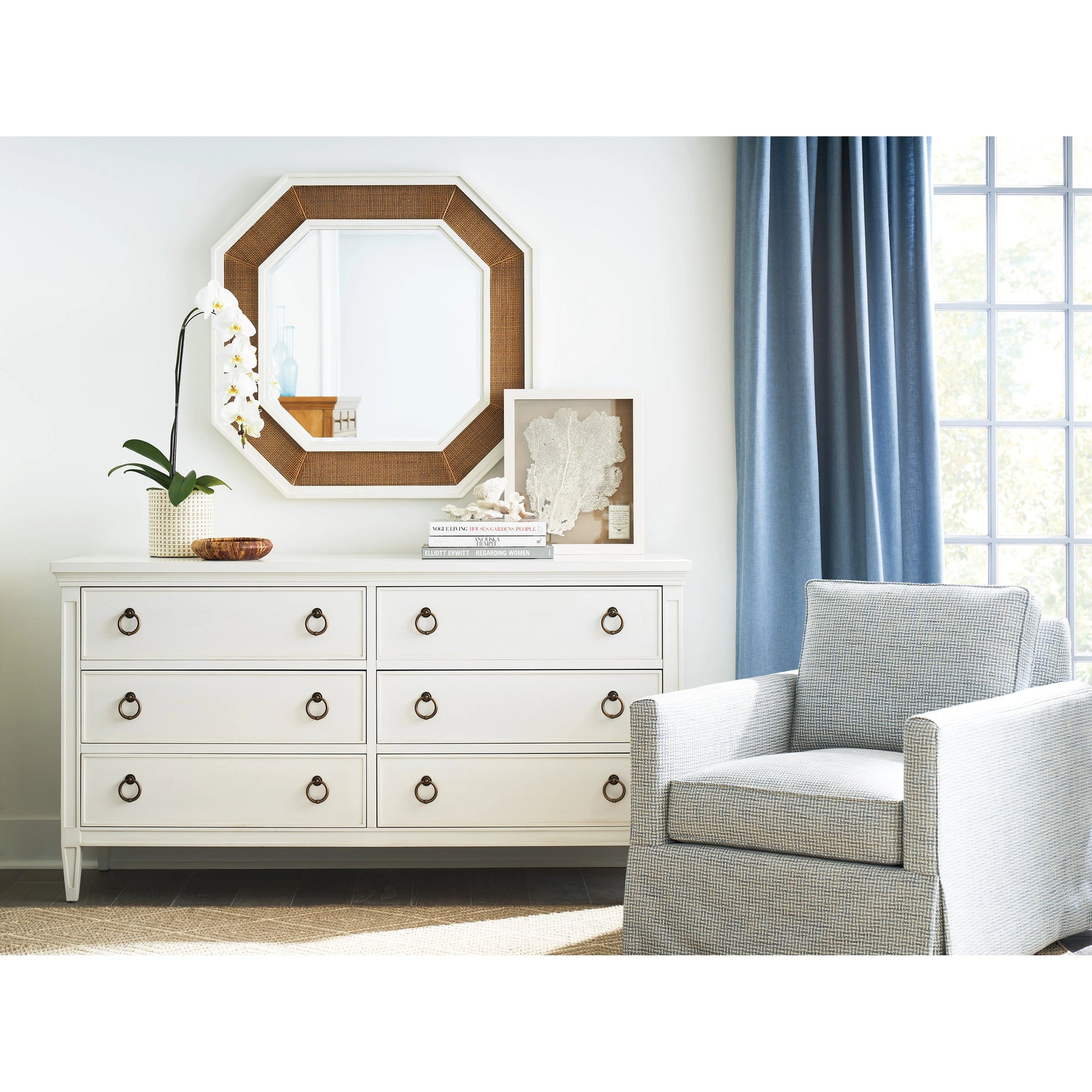 Hobie Double Dresser by Lexington. Made from unique in a modern style.
