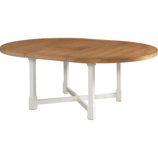 Capistrano Dining Table by Lexington in white tides, table rock. Made from unique in a modern style.
