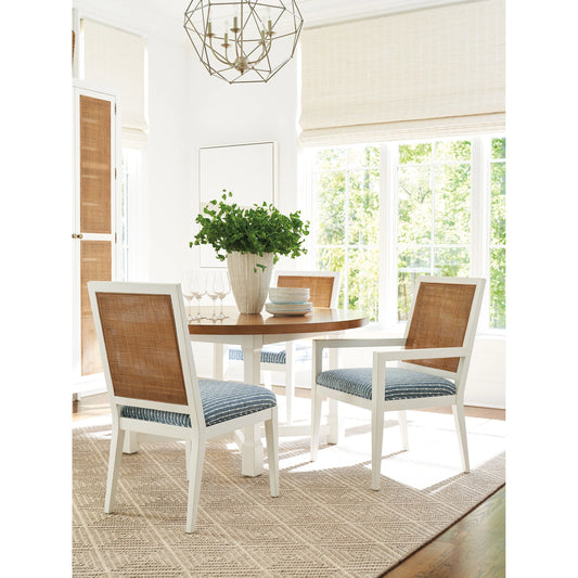 Smithcliff Woven Side Chair by Lexington in white tides. Made from unique in a cottage & farmhouse style.
