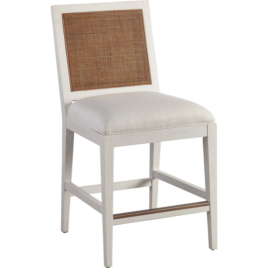 Cleo Counter Stool by Lexington in white tides, table rock. Made from unique in a cottage & farmhouse style.