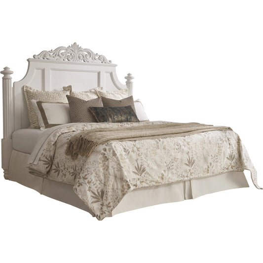 Santorini Headboard by Lexington in polo mallet white. Made from unique in a unique style.